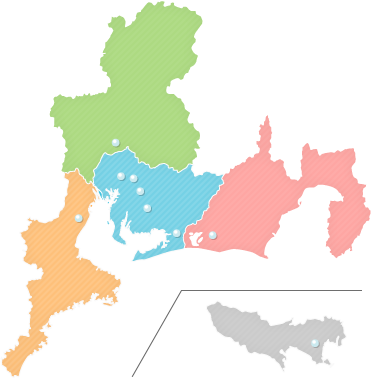 愛知県・マップ